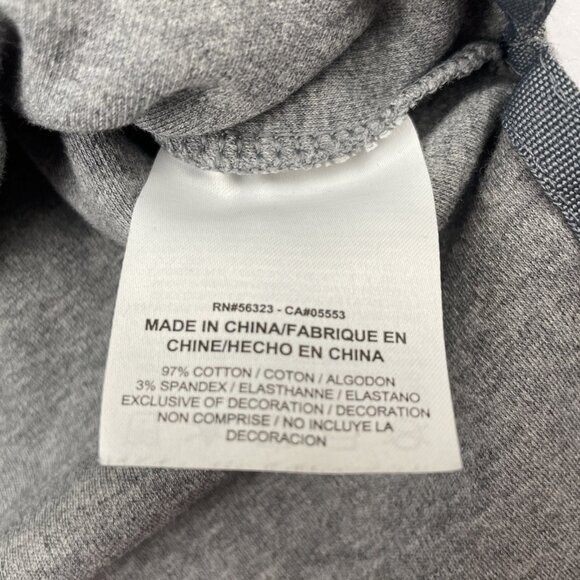 Nike International Paris Cropped T-Shirt Women’s XS Crop Top Gray Crew Neck - Picture 6 of 8